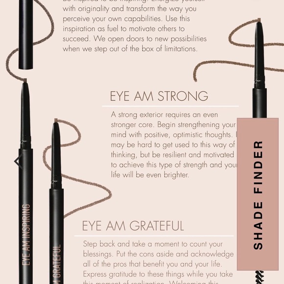 Real Her Definer Brow Pencil in ‘Eye Am Inspiring’(Dark Brown) - Picture 2 of 3